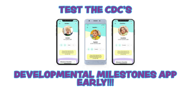 CDC Developmental Milestones Mobile App