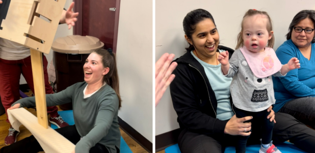 The Warren Center therapists learn Dynamic Movement Intervention