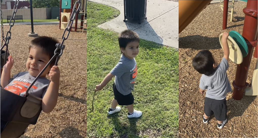 toddler speaks and walks after 1 year