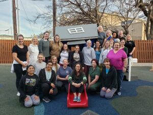 Therapists learn Dynamic Movement Intervention.