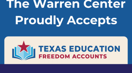The Warren Center approved as a TEFA Vendor for Therapy Services