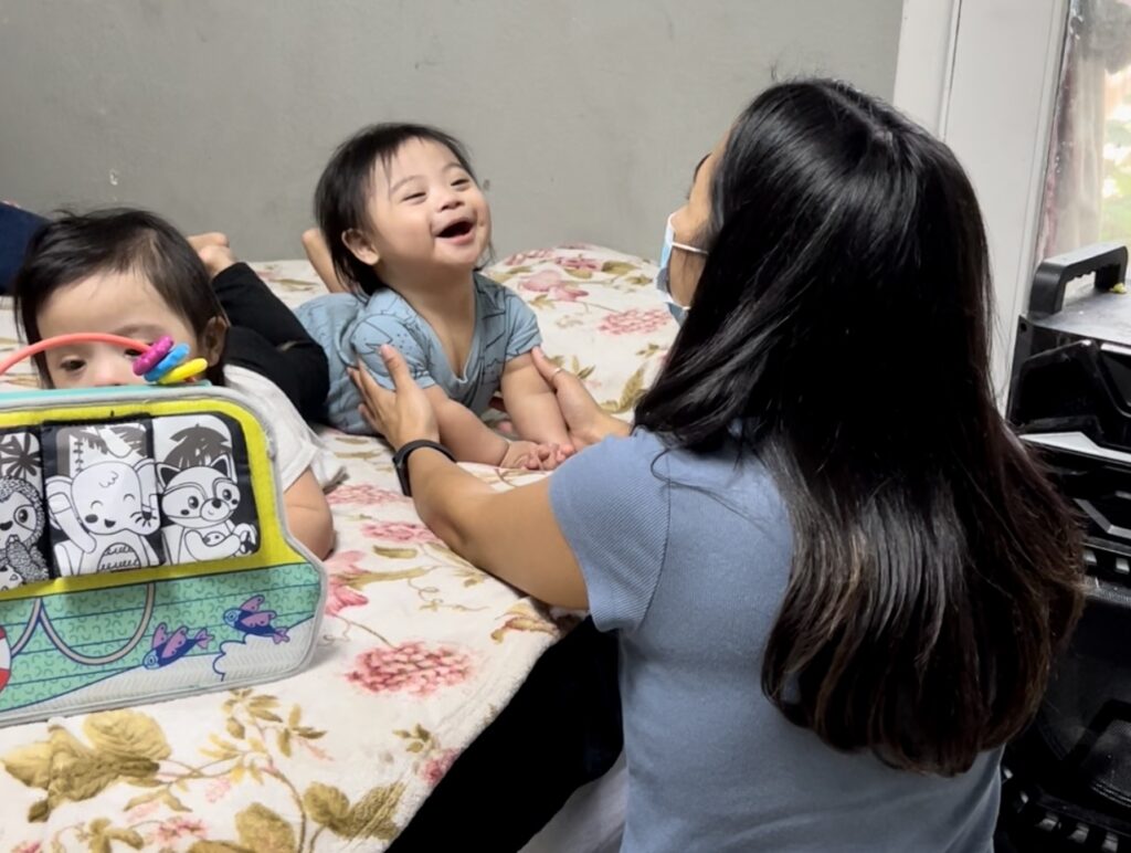 Julissa and her twin babies