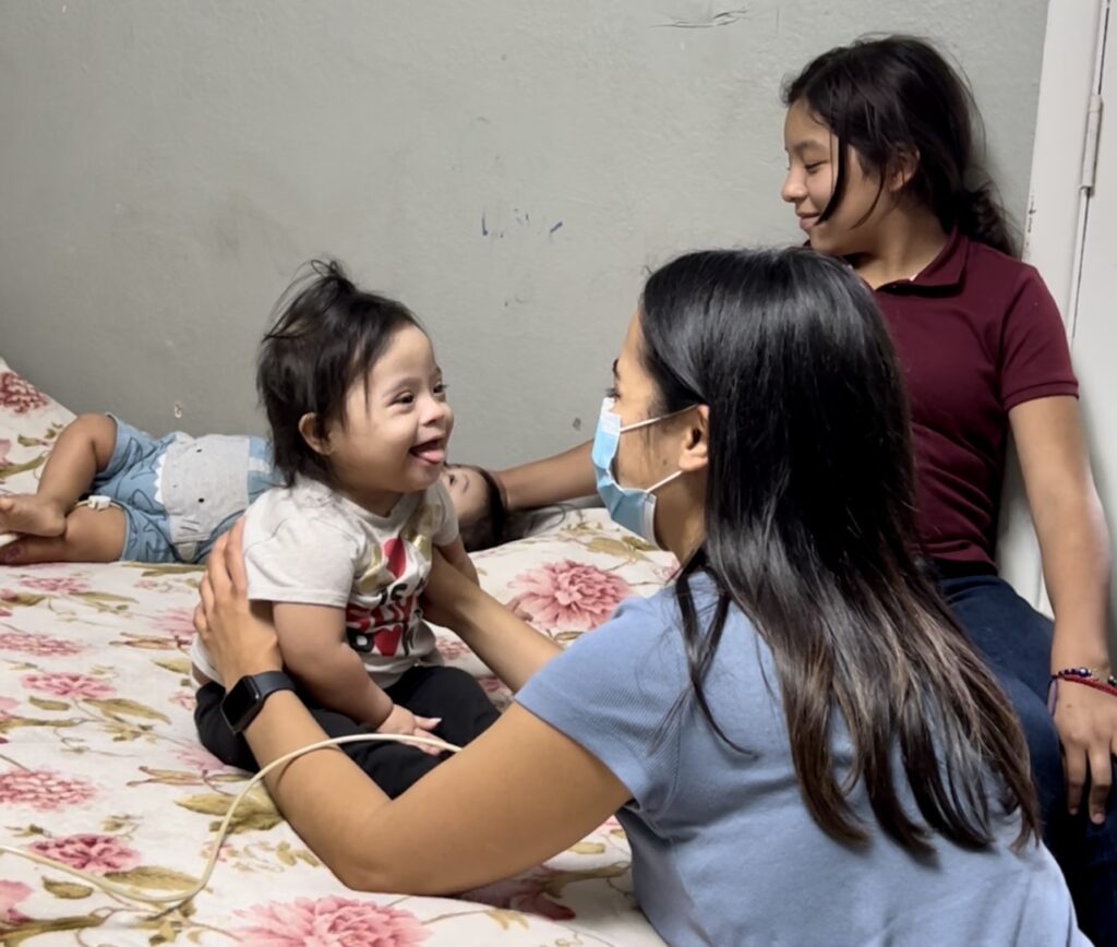 Julissa and her twin babies